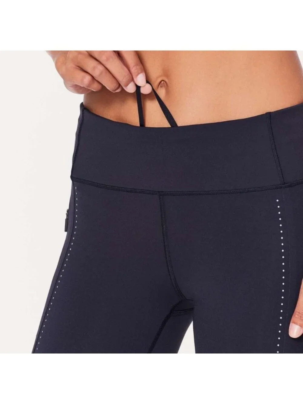 Lululemon Extra Mile Crop (Reflective 23